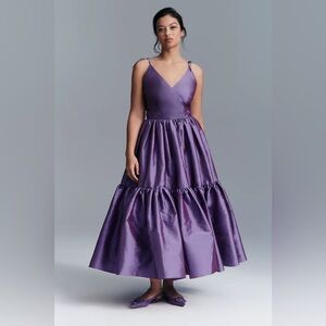 NWOT Tiered Shine Dress